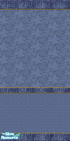 Sims 2 — Bagoda Wall 04 by KittenKiss — A wall from the Bagoda Set.