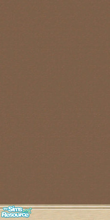 Sims 2 — Lekker Paint, Pale Walnut with basebord by Lekker Sims — Your basic paint treatment, with a hint of texture, in