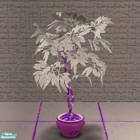 Sims 2 — Artificial fig tree by buntah — This is the artificial fig tree for my Total Decadence set. Requires RGiles' and