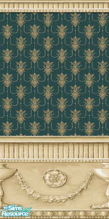 Sims 2 — Sculpted Wainscoting 1 by victoriamayorofthetown — Perfectly seamless. Game will stretch image to correct