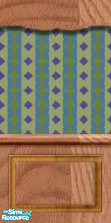 Sims 2 — w103-3 by Emerald — Show off with this versatile and appealing wall.