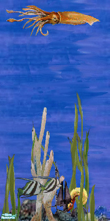 Sims 2 — Sea Scene 3 by Lorah — part of a set. Sea scene and Sea bed.