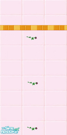 Sims 2 — Rose Fever by bobbi9139 — These stunning rose tiles will go great in any romantic sims bathroom or pool house. 