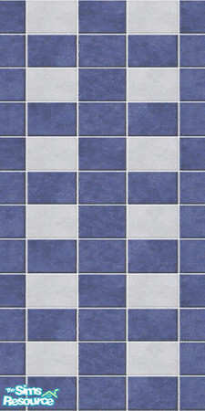 Sims 2 — Navy blue wall tile (v.3) by TSR Archive — Navy blue wall tile (v.3). Goes well with Navy blue floor tile.