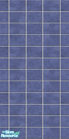 Sims 2 — Navy blue wall tile (v.2) by TSR Archive — Navy blue wall tile (v.2). Goes well with Navy blue floor tile.
