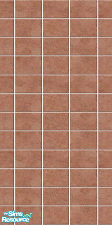 Sims 2 — Milk chocolate wall tile (v.2) by TSR Archive — Milk chocolate wall tile (v.2). Goes well with Milk chocolate