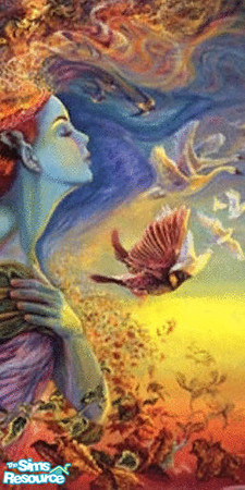 Sims 2 — Mural fairy part 2 by oldmember_constancia — The second part of the fairy mural;)