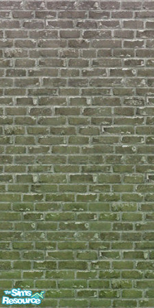 Sims 2 — London's Chimney Bricks - gray half moss by Lava — Modified by Lavsm