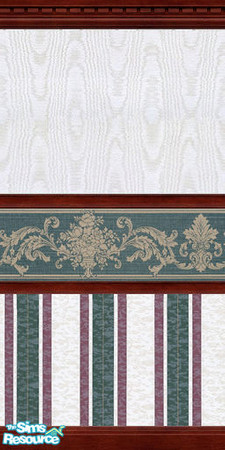 Sims 2 — Duncan Gala Stripe by Merlin_of_Simtonia — Suitable for a more gentlemanly decor. ~LeMaya Collection~