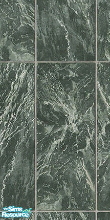 Sims 2 — Green Marble by freaksgeeks — Lovely tile.
