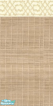 Sims 2 — Bamboo by GimpNelly — Bamboo walls with a bamboo border - for all those bamboo lovers :)