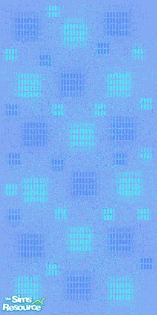 Sims 2 — Blues n Greens - Wall by Jasminevs81 — This combination of gorgeous colours will brighten up your sims bathroom.