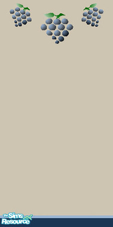 Sims 2 — Grape Wallpaper by Pinecat — Matching floor tile available. Custom design by Pinecat 12/04.