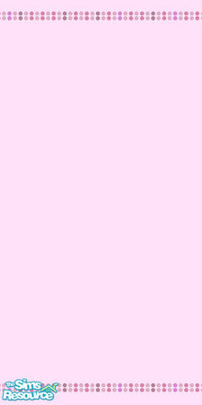 Sims 2 — cute pink dots by pandabobo514 — pink colour with dots.