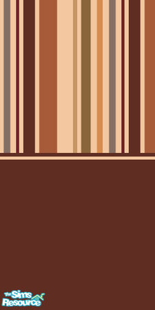 Sims 2 — Coffe brown stripe by pandabobo514 — The colour just like a cup of coffee. It can give you a warm feeling.