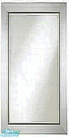Sims 2 — Wall Mirror w/ Mirror Borders by TBJSCheer — A modern wall mirror, that's perfect for any home!