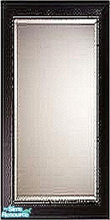 Sims 2 — Wall Mirror w/ Black Border by TBJSCheer — This is a modern wall mirror, that's perfect for any home!