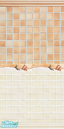 Sims 2 — Rose bathroom by Trollsan — A verry nice bathroom wall with red roses.