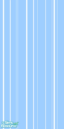Sims 2 — Celestial Blue Stripe by Abby89 — You'll feel like you've died and gone to heaven! Part of the Striped Walls