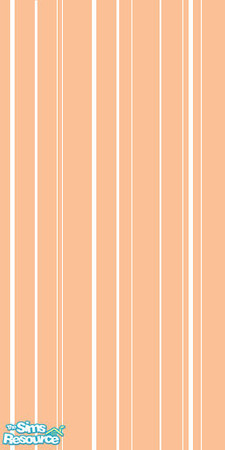 Sims 2 — Tangerine Stripe by Abby89 — This paper is my personal favorite of those that I have made. It's very cute in the