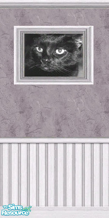 Sims 2 — Neutral Rose Wallpaper Frame 1 by janna — For use with the Neutral Rose Wallpaper. FA Comp