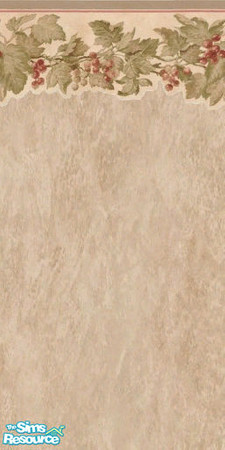 Sims 2 — D2DTan Ivy Wall by D2Diamond — Tan wall with Beige Ivy. Part of the Beige Ivy Set