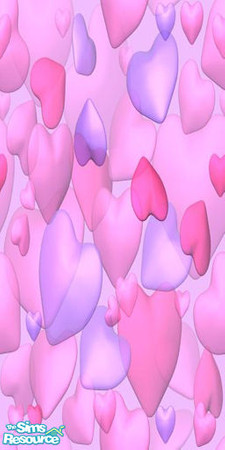 Sims 2 — Heart Wallpaper by CarleneCullison2 — Wallpaper with hearts.