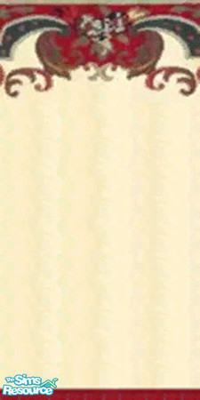 Sims 2 — tpjrRoyale by tpjrdog — Rich satin bordered wallpaper