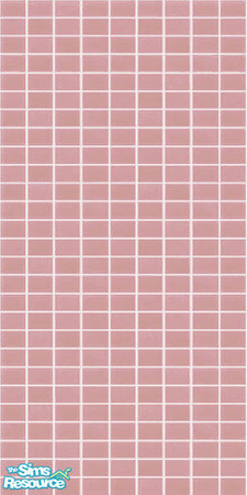 Sims 2 — Baby pink tile by TSR Archive — Baby pink tile