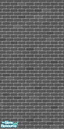 Sims 2 — Angel dust brick wall by TSR Archive — Angel dust external brick wall