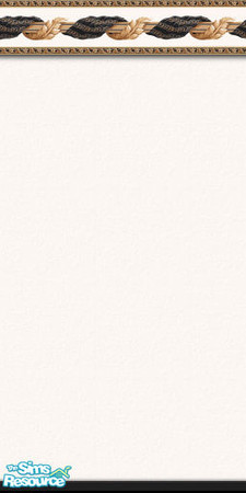 Sims 2 — Brown Scroll Cream Background by miriah — by Miriah