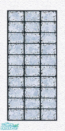 Sims 2 — Blue glass wall2 by Netti666 — Made by Netti666. :)