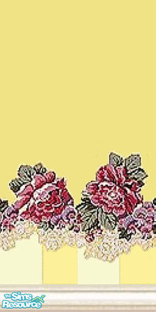 Sims 2 — Sharp Roses by Lorah — yellow red