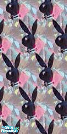 Sims 2 — Play Bunny by Lorah — pink blue black yellow