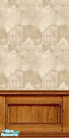 Sims 2 — Familyroom by Lorah — beige, cream and wood