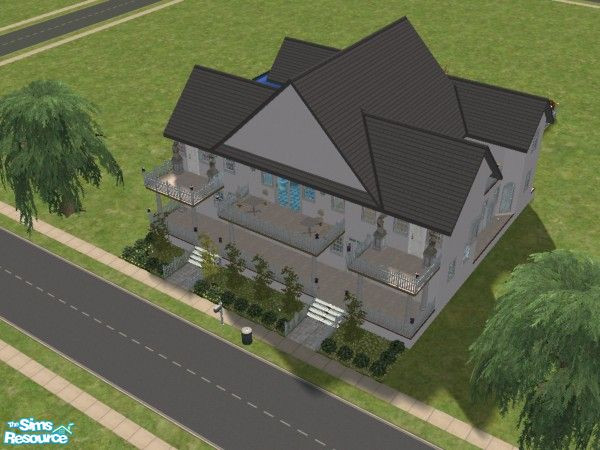 Sims 2 — Rock house by oldmember_Roll —  