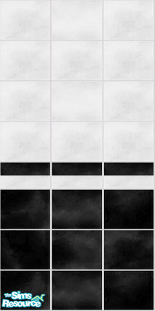 Sims 2 — Beijing, walltiles by turtlebug — Classy tiles for the modern home.