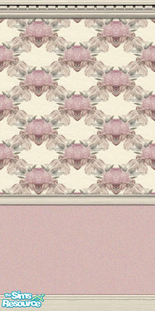 Sims 2 — Pink Floral by victoriamayorofthetown — Perfectly seamless. Game will stretch image to correct proportions.