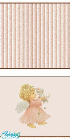 Sims 2 — Pink angel by AMYMUSIC — Created by Amymusic