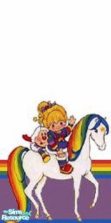 Sims 2 — Rainbow bright by Lorah — Red, orange, yellow, green, blue, purple, child