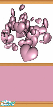 Sims 2 — rose harten by loesjenikita — wallpaper