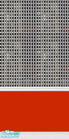 Sims 2 — Metal w/ Red by ShelleyFCarter — Metal w/ red