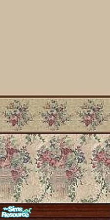 Sims 2 — Pedestal by Lorah — Pink raspberry beige gray