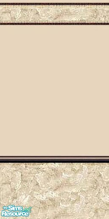 Sims 2 — The Bride by Lorah — I've remade some of my Sims 1 walls for Sims 2. This is The Bride in beige.