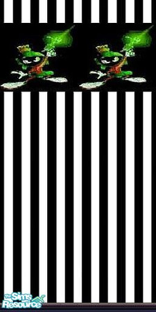 Sims 2 — Zap by Lorah — an alien for children in black white green