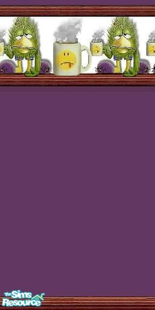 Sims 2 — Morning by Lorah — gold purple