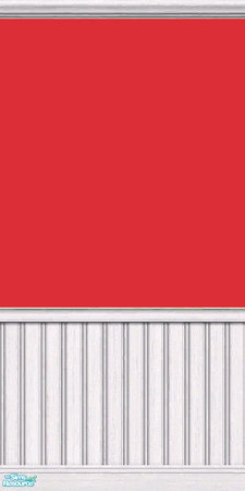 Sims 2 — Flea Market Kid\'s Bedroom - Red Paint by agaliha5 — Walls to match my Flea Market Kid\'s bedroom