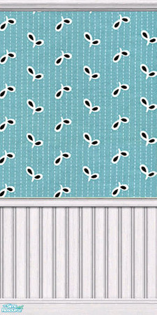 Sims 2 — Flea Market Kid\'s Bedroom - Blue Wallpaper by agaliha5 — Walls to match my Flea Market Kid\'s bedroom