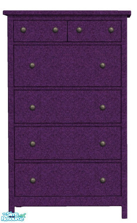 Sims 2 — Ruth\'s Bedroom - 6 Drawer Chest by RhondaBlonda — 
