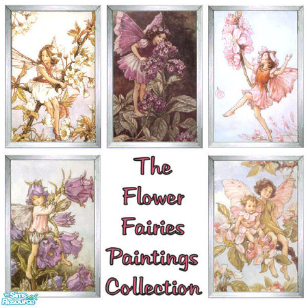 Sims 2 — The Flower Fairies Paintings Collection by shadow66 — Inspired/commissioned by hiedibear75, Karie & LaurieR,
